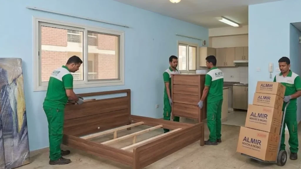 خدمة نقل الشقق