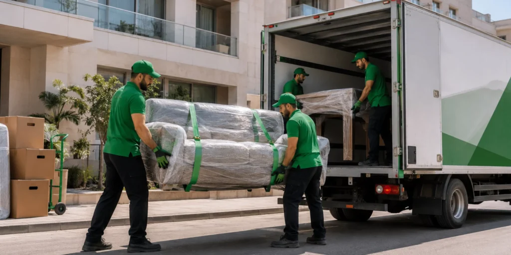 خدمات نقل وتغليف الشقق