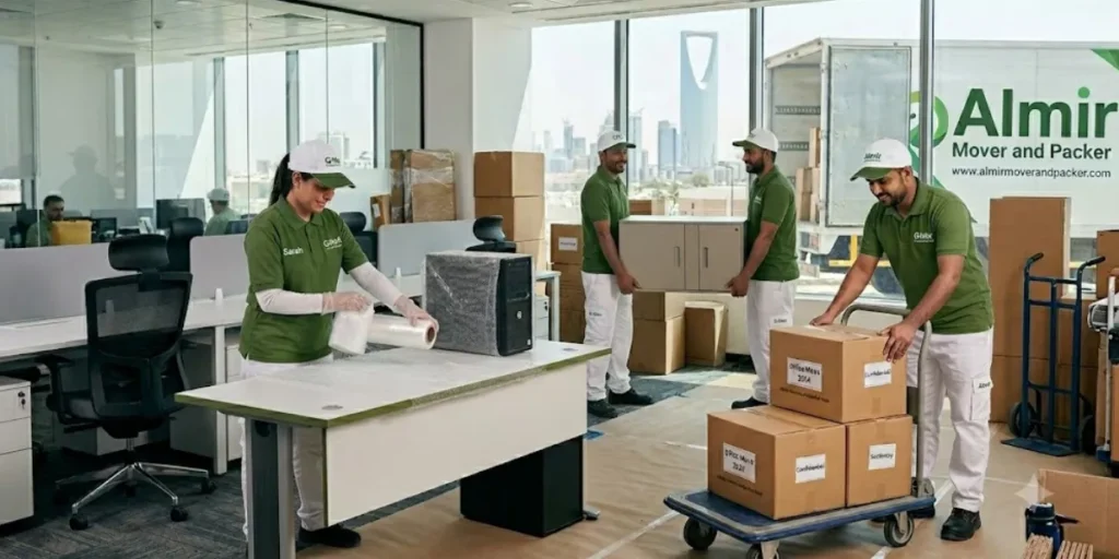 خدمات نقل المكاتب