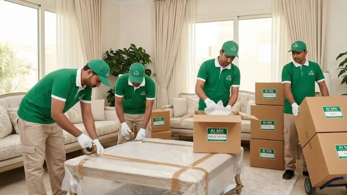خدمات نقل وتغليف الفلل